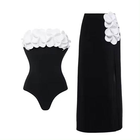 Black and White trending swimsuit